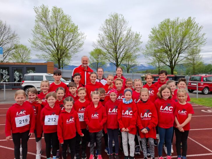 Die Kids des LAC Klagenfurt